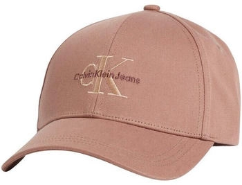 Calvin Klein Mono Logo Embro Cap cognac