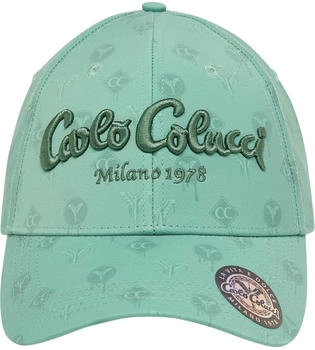Carlo Colucci Basecap Logodruck grün