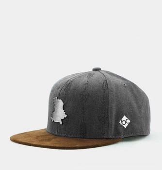 Bavarian Caps Snapback Baseball-Cap 'Hopfen Malz' silber