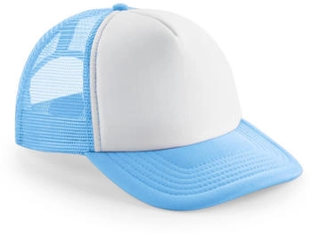 Beechfield Junior Vintage Snapback Trucker himmelblau