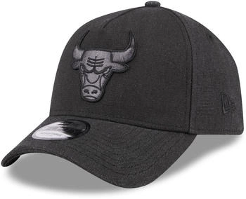 New Era A-Frame Trucker Leinen Cap Chicago Bulls schwarz