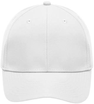 Myrtle Beach Polyester-Kappe 'MB6135' weiß pfirsich