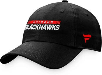 Fanatics Authentic Pro Game Train Unstr Adjustable Kappe Chicagohawk