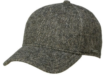 Stetson Baseball Cap Wool Herringbone (7720502) brown