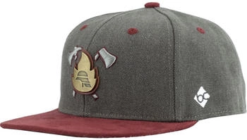 Bavarian Caps Feuerwehr Curved Caps dunkelgrau