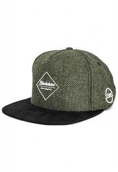 Blackskies Snapback Cap Ancient Gods Rhea grün schwarz
