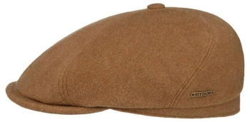Stetson Reid Panel Flatcap hellbraun Stetson Reid Panel Flatcap hellbraun