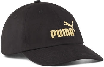 Puma Essentials No Logo Baseballcap 09 schwarz gold