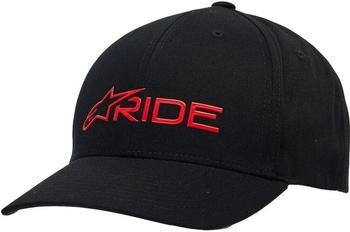 Alpinestars Ride Baseballkappe schwarz rot