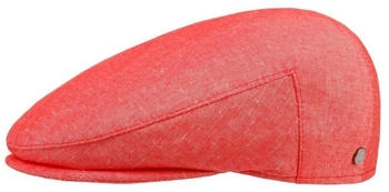 Lierys Leinen Flatcap rot Lierys Leinen Flatcap rot