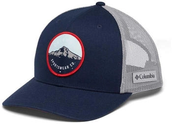 Columbia mesh kappe coll navy columbia grey mt hood circle 1652541-477-o