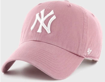 47 Brand New York Yankees MLB Clean Up Mauve verstellbare Cap