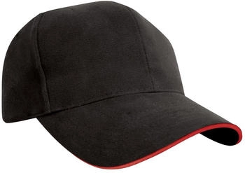 Result Headwear Pro Style Baseballkappe Sandwichschirm RW10213