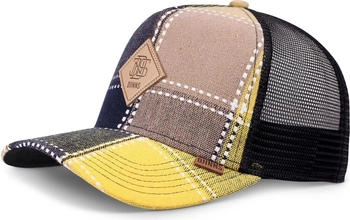 Djinns Trucker Cap HFT EMBO CHECK weizen mehrfarbig