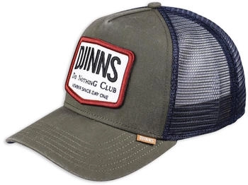 Djinns Trucker Cap Nothing Club #2 HEATDYE olive