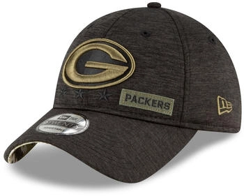 New Era 9TWENTY Cap Salute to Service Green Bay Packers grün