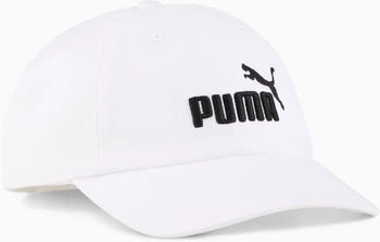 Puma Essentials No Logo Baseballkappe wei&szlig;