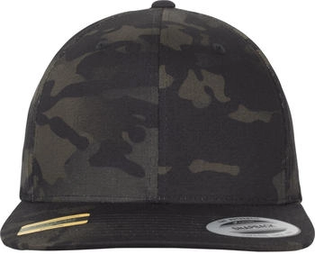 Flexfit 6089MC-Classic Snapback Cap schwarz multicam