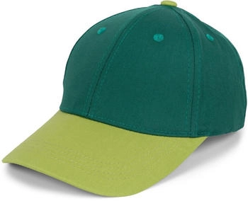 styleBREAKER Baseball Cap zweifarbig pastell dunkelgrün-lindgrün