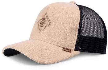 Djinns Trucker Cap HFT Pole Fleece schwarz