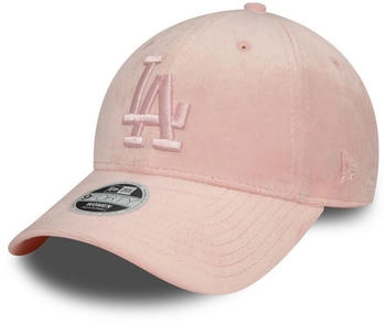 New Era 9Forty Damen Cap velour Los Angeles Dodgers rosa