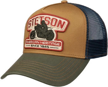 Stetson Trucker Cap grün beige
