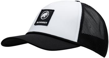 Mammut Crag Cap Logo weiß schwarz 0246