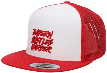 FC Bayern München Trucker Snapback Hustles Harder rot weiß
