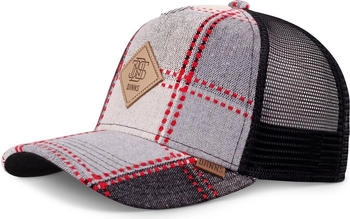 Djinns Trucker Cap HFT EMBO CHECK schwarz