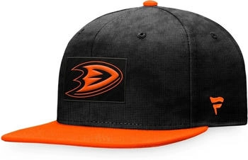 Fanatics Authentic Pro Game Train Snapback Anaheim Duck