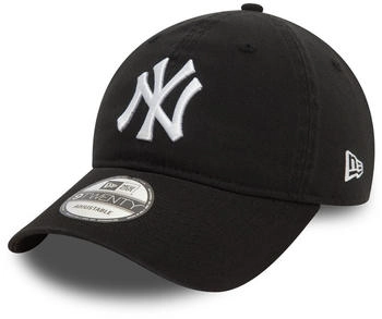 New Era 9Twenty Cap WASHED New York Yankees schwarz