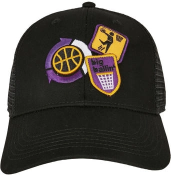 Cayler & Sons Baller Patches Trucker Cap one schwarz mc Cayler & Sons Baller Patches Trucker Cap one schwarz mc