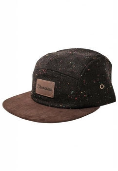 Blackskies Snapback Cap Obsidius 5-Panel schwarz braun gespenkelt