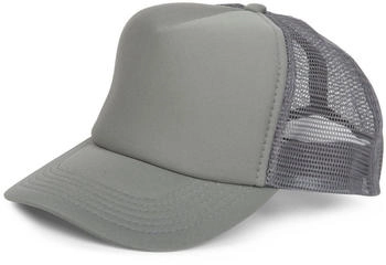 styleBREAKER Trucker Cap 5-Panel Mesh Cap dunkelgrau