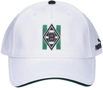 Puma Herren Borussia M&ouml;nchengladbach ESS Cap (025582) white-archive green
