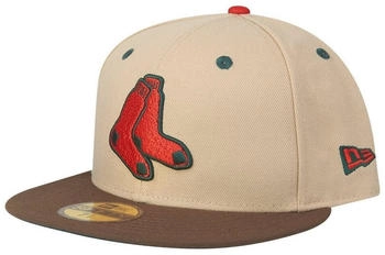New Era 59Fifty Fitted Cap Boston Red Sox camel beige