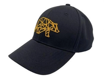 Forsberg Cap schwarz gelb Logo uni