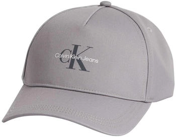 Calvin Klein Monologo Print Cap grau