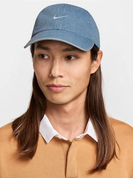 Nike Club Unstructured Denim-Cap (HF0383) aegean storm/thunder blue/white