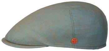 Mayser Leinen Flatcap türkis