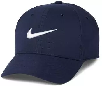 Nike Dri-Fit Club Structured Swoosh Cap midnight navy weiß