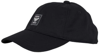 Emporio Armani Baseball Logo Patch Basecap schwarz