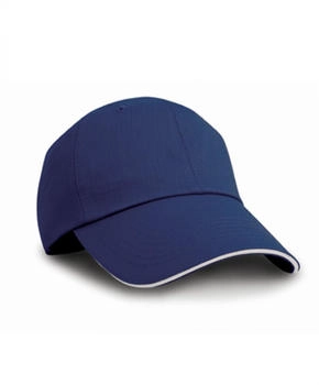 Result Headwear 6-Panel-Cap Fischgrätmuster RC038X