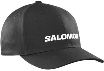 Salomon Logo Kappe schwarz Einheitsgröße