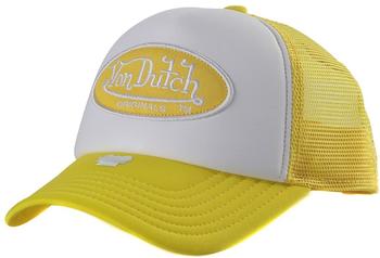 Von Dutch Trucker Cap Tampa weiß gelb