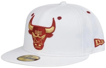 New Era 59Fifty Fitted Cap optic weiß Chicago Bulls