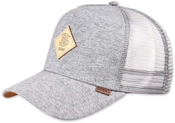 Djinns Trucker Cap Jersey Patch hellgrau