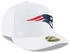 New Era 59Fifty Low Profile Cap New England Patriots weiß
