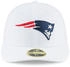 New Era 59Fifty Low Profile Cap New England Patriots weiß