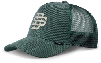 Djinns Trucker Cap Cord Felt grün
